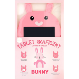 Rašymo - piešimo lentelė vaikiška rožinė Setty Bunny